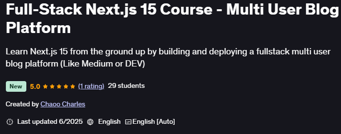 이미지 · 전체 스테이크 Next.js 15 코스 - 멀티 사용자 블로그 플랫폼 2025-6