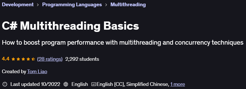 Pictures · C# Multithreading Basics 2022-8