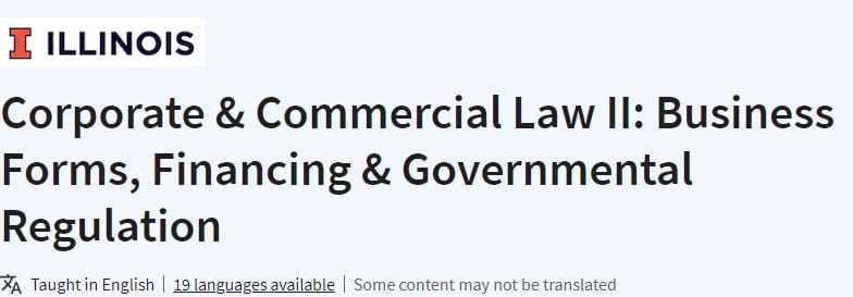 Pictures · Corporate & Commercial Law II: Business Forms, Financing & Governmental Regulation 2024-2