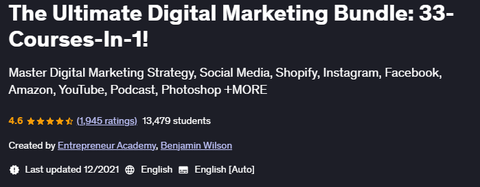 Pictures · Udemy — The Ultimate Digital Marketing Bundle: 33-Courses-In-1! 2020-12