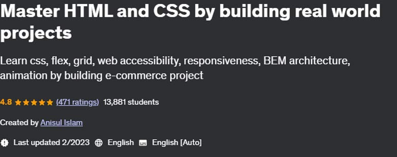 Pictures · Master HTML and CSS by building real world projects 2023-2