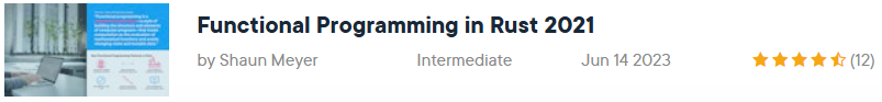 Pictures · Functional Programming in Rust 2021 2023-9