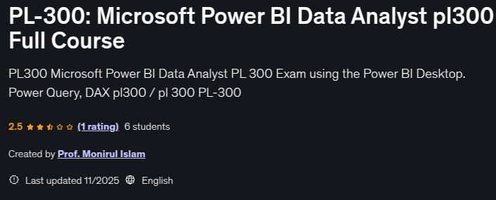 Images · PL -300: Microsoft Power BI Data Analyst pl300 Course complète 2025-9