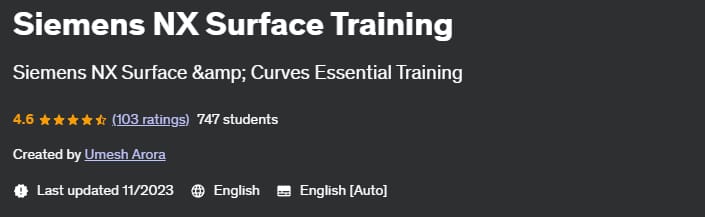 Pictures · Udemy — Siemens NX Surface Training 2022-6