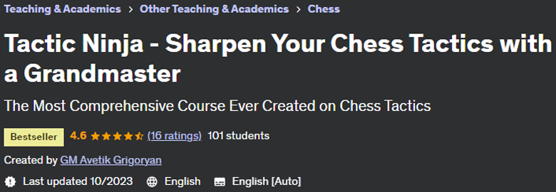 Pictures · Udemy — Tactic Ninja – Sharpen Your Chess Tactics with a Grandmaster 2023-10