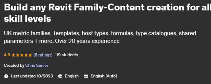 Pictures · Udemy — Build any Revit Family-Content creation for all skill levels 2023-10