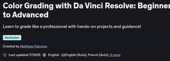 Pictures · Udemy — Color Grading with Da Vinci Resolve: Beginner to Advanced 2025-7