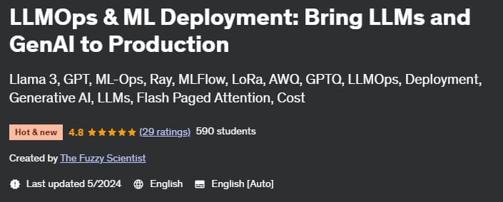 Pictures · Udemy — LLMOps & ML Deployment: Bring LLMs and GenAI to Production 2024-4