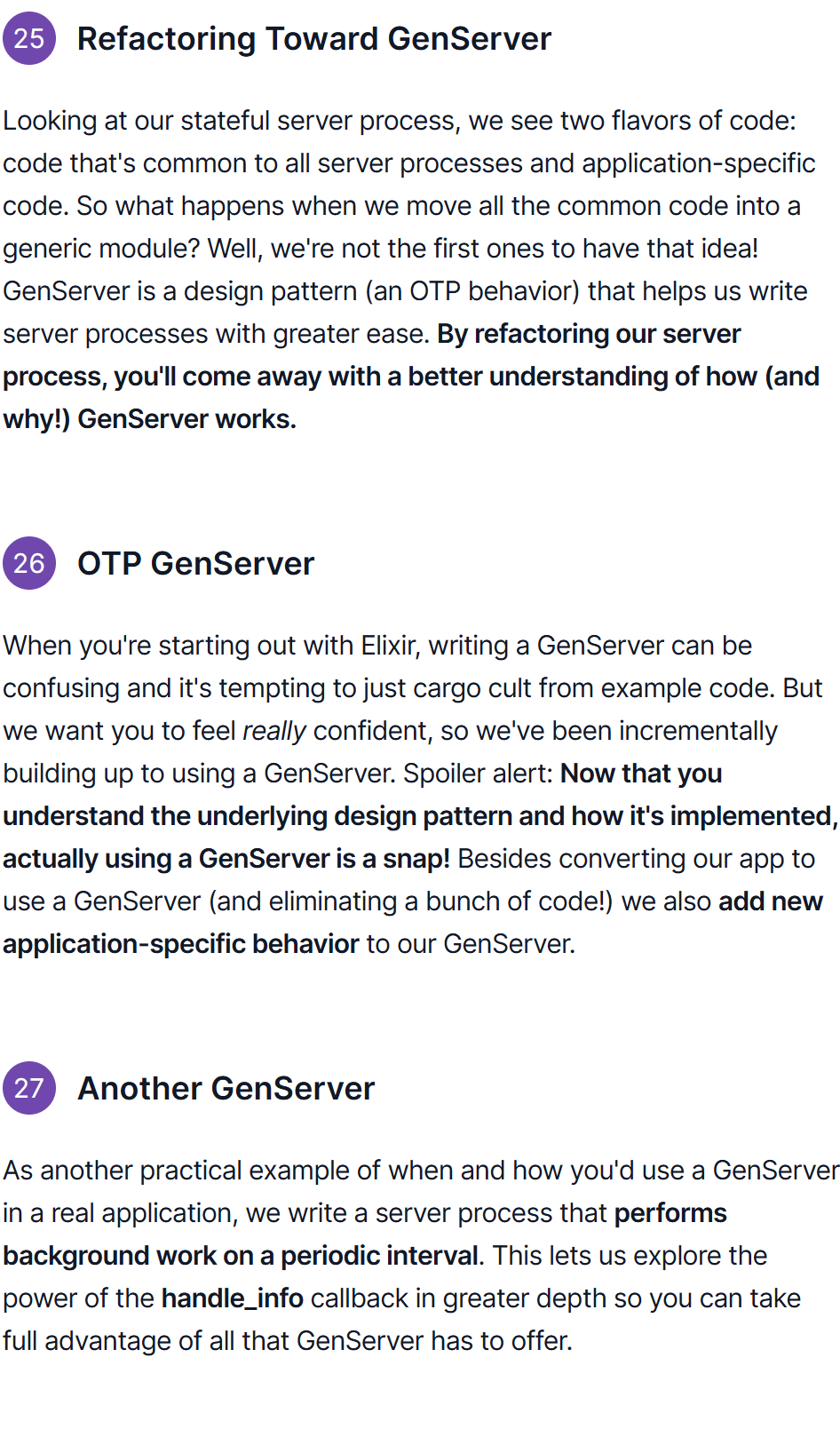 Course topics · The Pragmatic Studio — Elixir & OTP 2022-7
