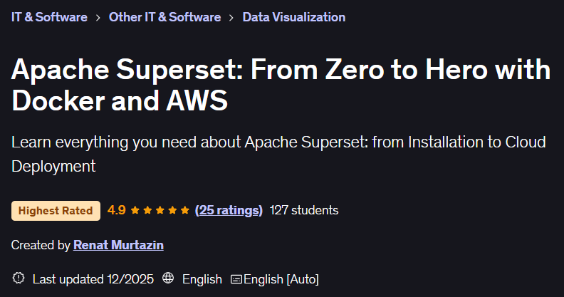 Images · Apache Superset : de zéro à héros avec Docker et AWS 2025-10