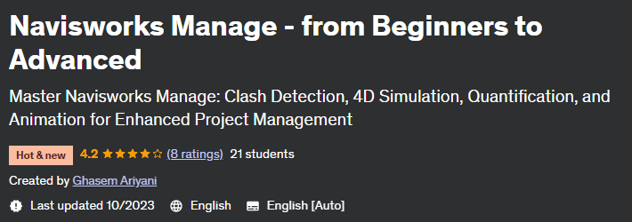Pictures · Udemy — Navisworks Manage – from Beginners to Advanced 2023-8