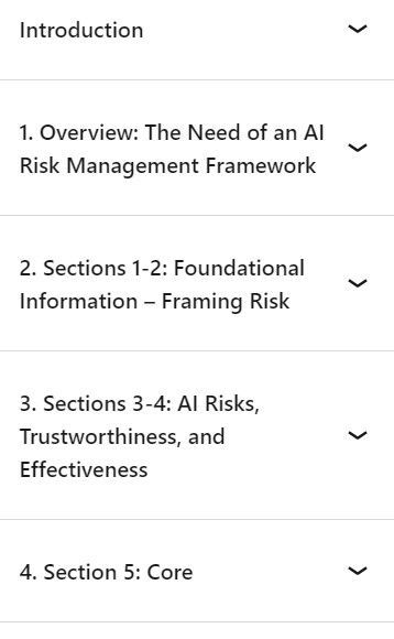 Course topics · Understanding and Implementing the NIST AI Risk Management Framework (RMF) 2024-7