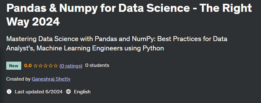 Pictures · Udemy — Pandas & Numpy for Data Science – The Right Way 2024 2024-1