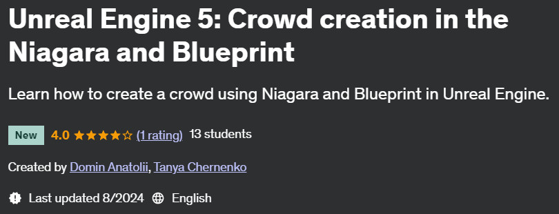 Pictures · Udemy — Unreal Engine 5: Crowd creation in the Niagara and Blueprint 2024-8
