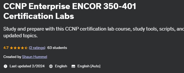 Pictures · Udemy — CCNP Enterprise ENCOR 350-401 Certification Labs 2023-11