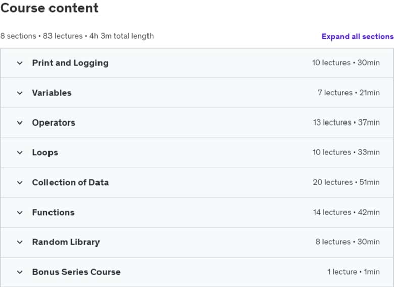 Course topics · PyUVM Series Part 1 : Python Fundamentals 2024-5