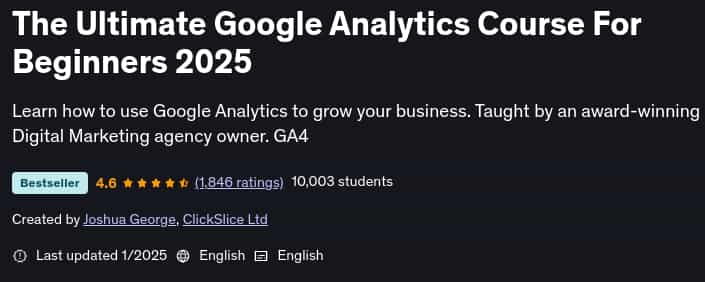 Pictures · Udemy — The Ultimate Google Analytics Course For Beginners 2025 2025-1