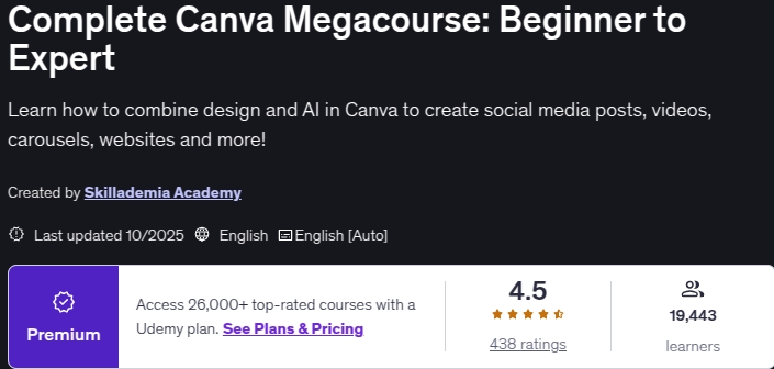 Imágenes · Completo Canva Megacourse: Inicio a Expertos 2025-10