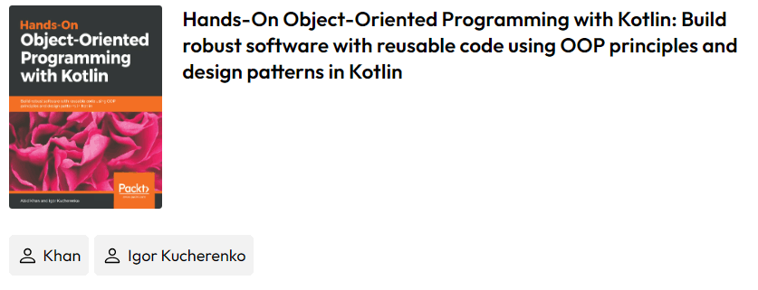 Bilder · Packt – Hand-On-Object-Oriented Programming mit Kotlin 2018