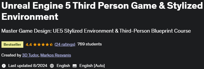 Pictures · Unreal Engine 5 Third Person Game & Stylized Environment 2023-8