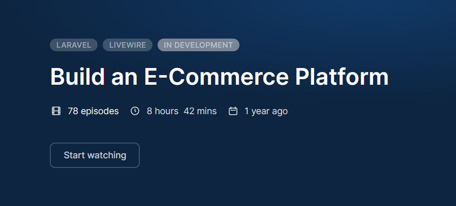 Pictures · CodeCourse — Build an E-Commerce Platform 2022-4