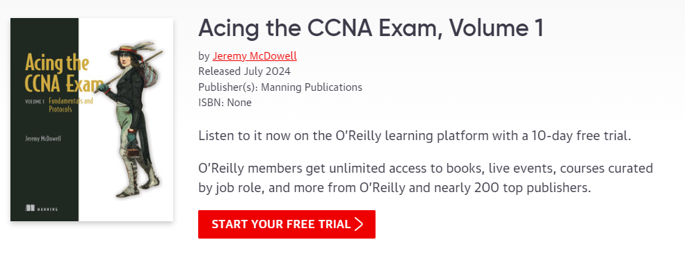 Pictures · Oreilly — Acing the CCNA Exam, Volume 1 2024-7