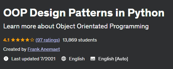 Pictures · OOP Design Patterns in Python 2023-6