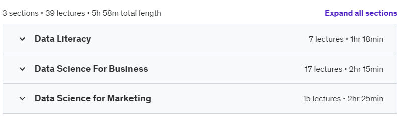 Course topics · Data Science Masterclass 2024-5