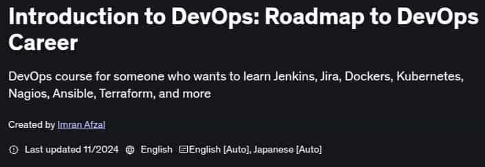 Pictures · Udemy — Introduction to DevOps: Roadmap to DevOps Career 2024-11