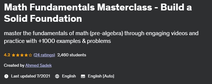 Pictures · Math Fundamentals Masterclass – Build a Solid Foundation 2021-7