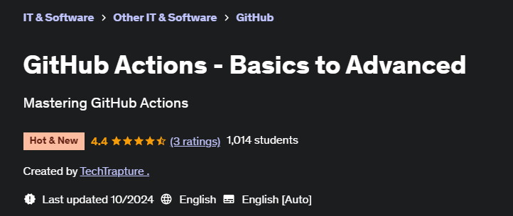 Pictures · Udemy — GitHub Actions – Basics to Advanced 2024-10