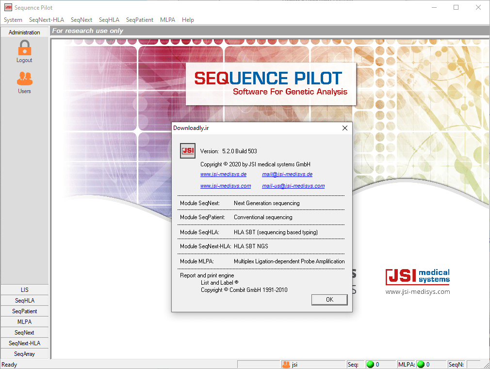 Pictures · SEQUENCE PILOT (SeqPilot) 5.2.0 x64