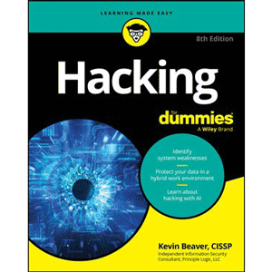 ↑ انگریزی ویکیپیڈیا کے مشارکین۔ "Hacking For Dummies, 8th Edition"۔ 2025