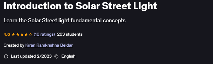 Imágenes · Introducción a la luz de la calle solar 2023-2