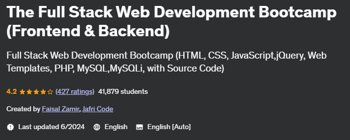Pictures · Udemy — The Full Stack Web Development Bootcamp (Frontend & Backend) 2023-4