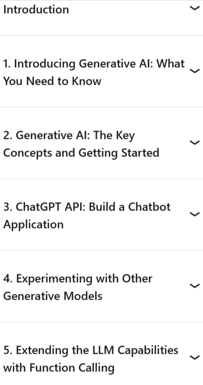 Course topics · LinkedIn — OpenAI API for Python Developers 2025-2