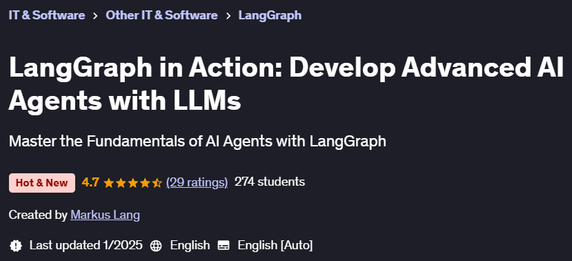 Pictures · LangGraph in Action: Develop Advanced AI Agents with LLMs 2025-1