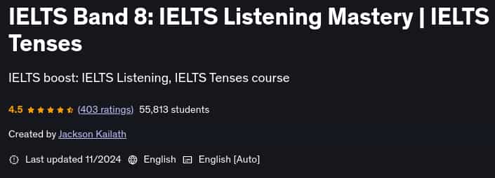 Pictures · IELTS Band 8: IELTS Listening Mastery | IELTS Tenses 2024-11