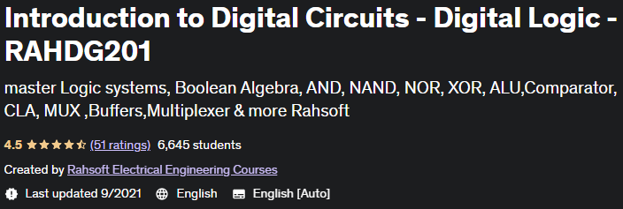 Pictures · Udemy — Introduction to Digital Circuits – Digital Logic – RAHDG201 2021-9