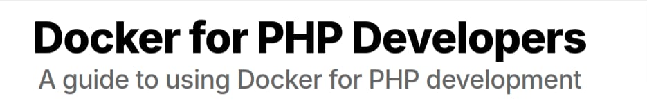 Pictures · Paul Redmond — Docker for PHP Developers 2024-11
