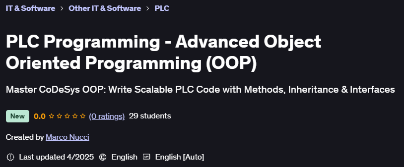 Pictures · Udemy — PLC Programming – Advanced Object Oriented Programming (OOP) 2025-4