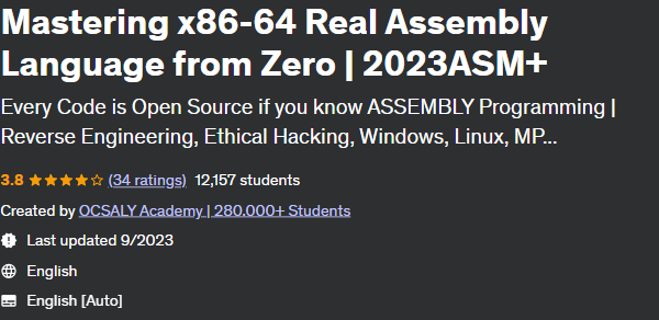 Bilder · Verwendung x86-64 Real Assembly Sprache von ZERO 2023ASM+ 2023-9