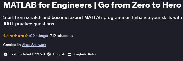 Pictures · Udemy — MATLAB for Engineers | Go from Zero to Hero 2020-6