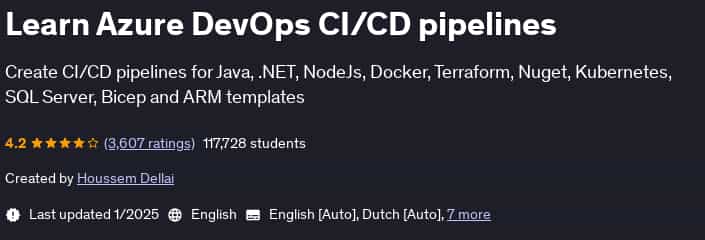 Pictures · Udemy — Learn Azure DevOps CI/CD pipelines 2025-1