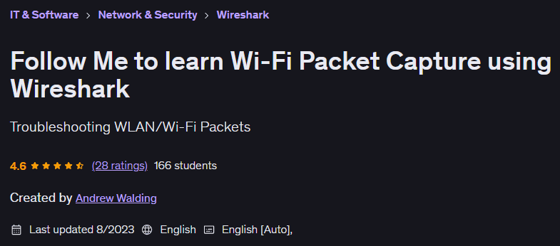 画像 · Wireshark を使用して Wi-Fi Packet Capture を学ぶ 2023-8