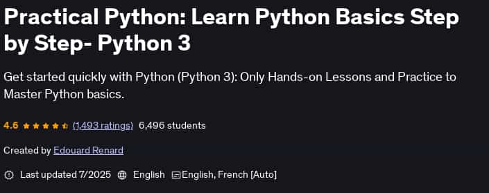 Pictures · Udemy — Practical Python: Learn Python Basics Step by Step- Python 3 2025-7