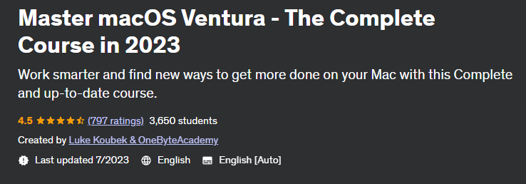 Pictures · Udemy — Master macOS Ventura – The Complete Course in 2023 2023-7