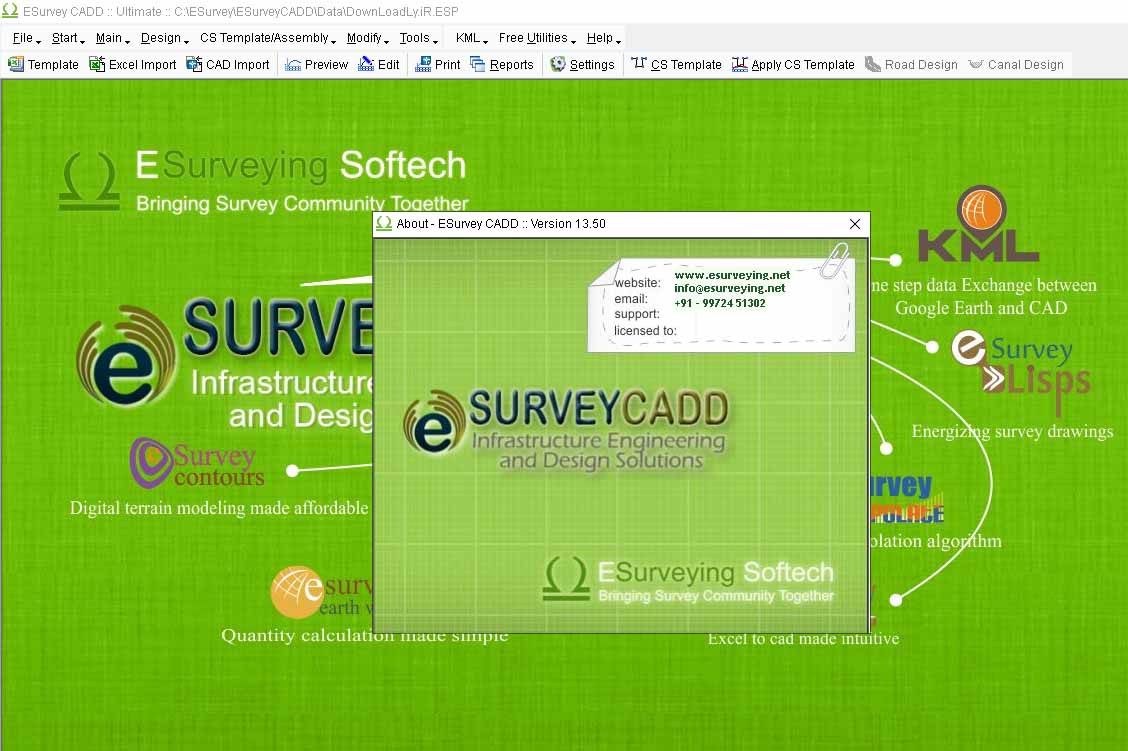 Pictures · ESurvey CADD 13.50