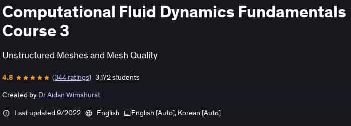 Pictures · Udemy — Computational Fluid Dynamics Fundamentals Course 3 2022-9