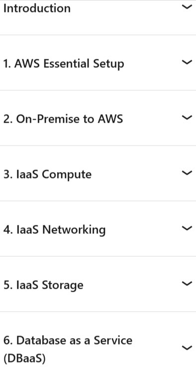 Course topics · LinkedIn — AWS Essential Training for Developers 2023-9